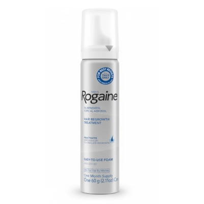 Rogaine Extra Strength, Masculino, 5% solução de minoxidil, 60ml Unidade