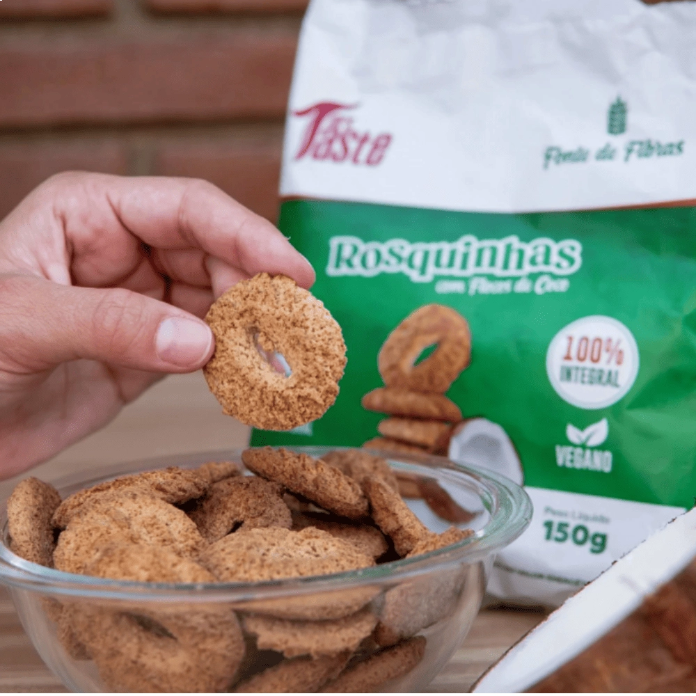 ROSQUINHA INTEGRAL SABORES 150G - MRS TASTE
