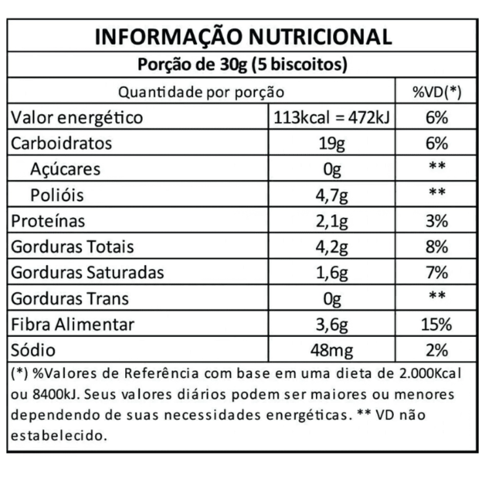 ROSQUINHA INTEGRAL SABORES 150G - MRS TASTE