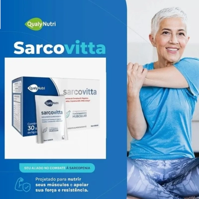 Sarcovitta 30 Sachês Qualynutri