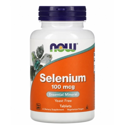 Selênio 100mcg, Comprimidos Opções, Now