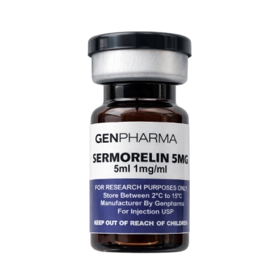 Sermorelin 5mg, Redução de Gordura Aumento da Massa Muscular, Gen Pharma