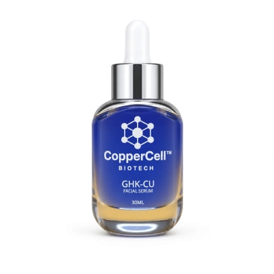 Sérum Facial de Peptídeos GHK-CU, Fórmula suave, 30ml, Copper Cell