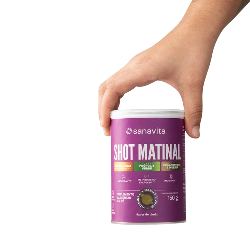 Shot Matinal Sabor De Limão 150g - Sanavita