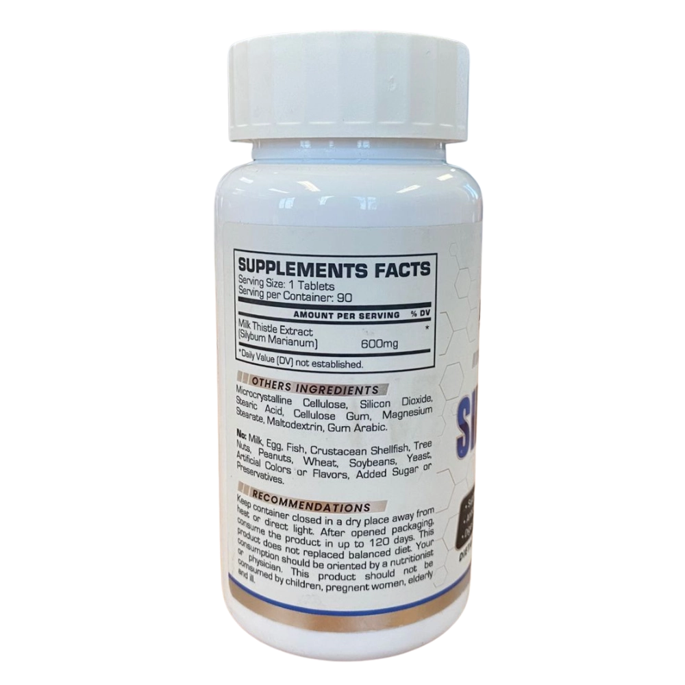 Silymarin 600mg, 90 Comprimidos, Bull Pharma
