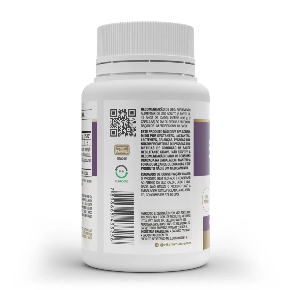 Simfort Plus 60 Cápsulas, 390mg- Vitafor