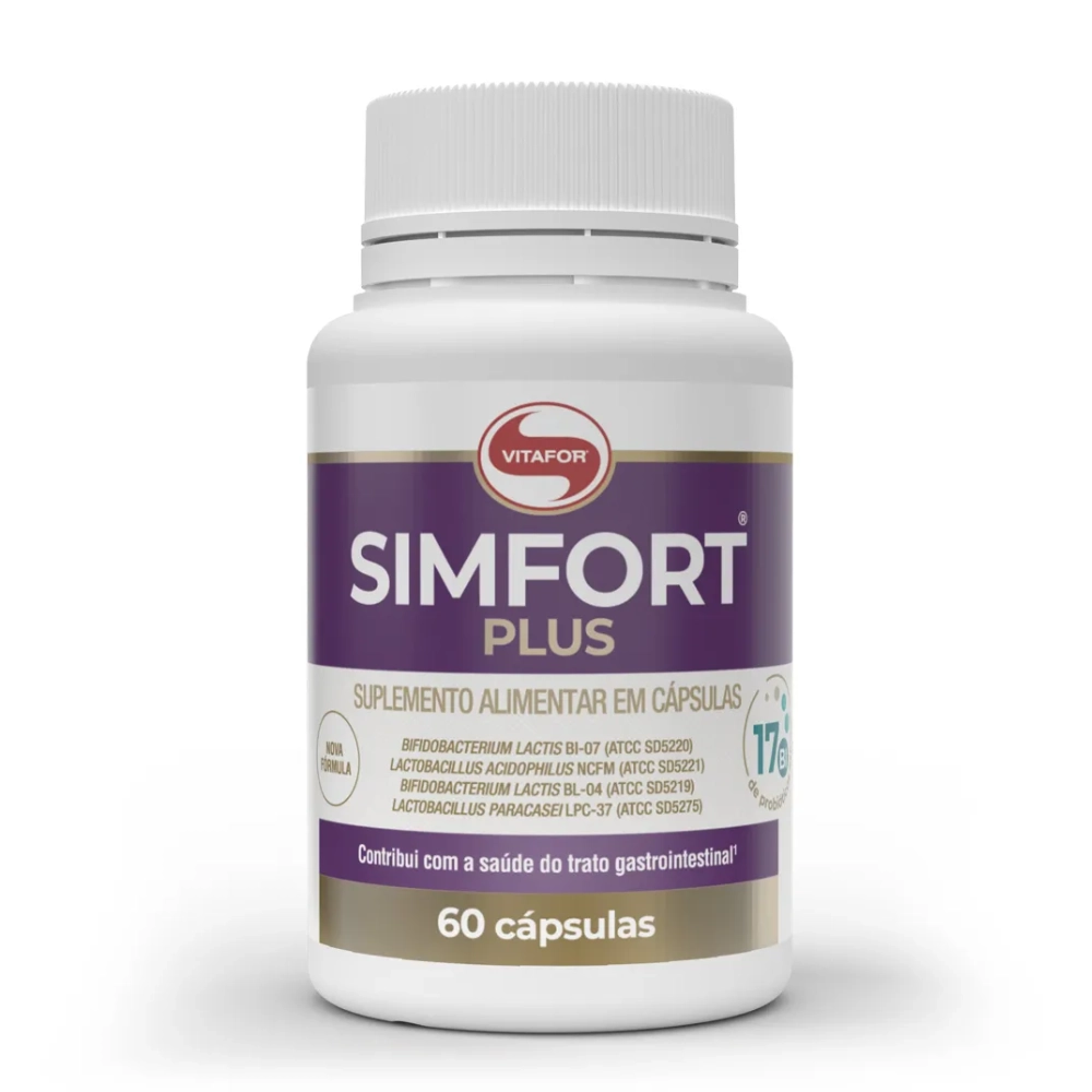 Simfort Plus 60 Cápsulas, 390mg- Vitafor