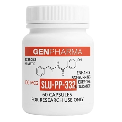 SLU-PP-332 100mcg, Definição Muscular, Energia e Queima de Gordura, 60 Cápsulas, GEN PHARMA
