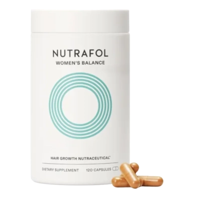 Suplemento Capilar,  Pós-Menopausa, Crescimento de Cabelos Grossos e Fortes, 120 cápsulas, Nutrafol