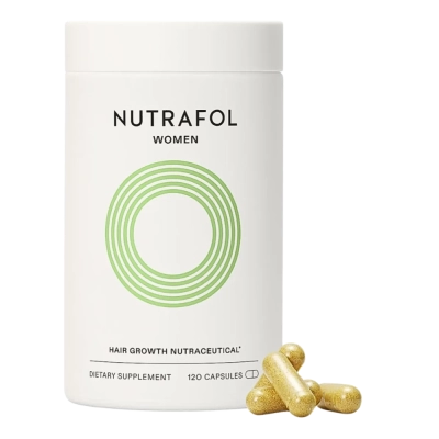 Suplemento Para Cabelos Femininos, Crescimento capilar e queda de cabelo, 120 cápsulas, Nutrafol
