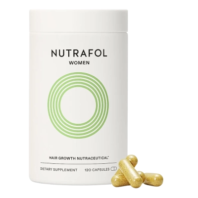 Suplemento Para Cabelos Femininos, Crescimento capilar e queda de cabelo, 120 cápsulas, Nutrafol