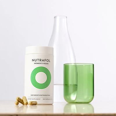 Suplemento Para Cabelos Femininos, Womens Vegan Clinically Proven Hair Growth, 120 Cápsulas, Nutrafol