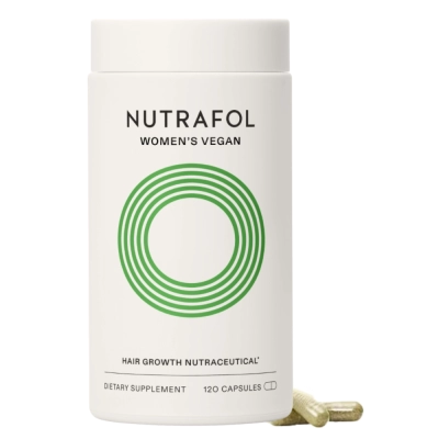 Suplemento Para Cabelos Femininos, Womens Vegan Clinically Proven Hair Growth, 120 Cápsulas, Nutrafol