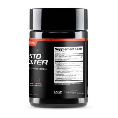 Suplemento para Suporte à Vitalidade Masculina, Energia, Resistência e Performance Física, 90 Cápsulas, Snap Supplements