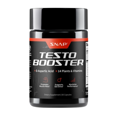 Suplemento para Suporte à Vitalidade Masculina, Energia, Resistência e Performance Física, 90 Cápsulas, Snap Supplements
