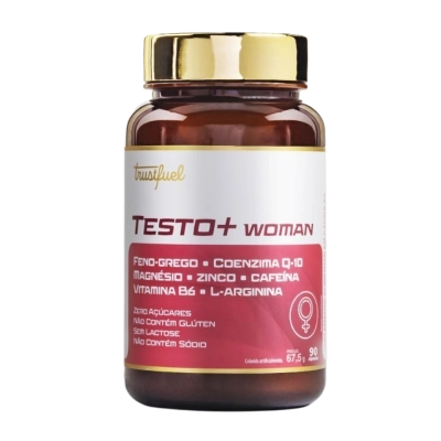 Testo + Woman - Feno Grego + Associações, 90 Capsulas - Trustfuel