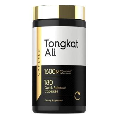 Tongkat Ali 1600mg, 180 Cápsulas, Carlyle