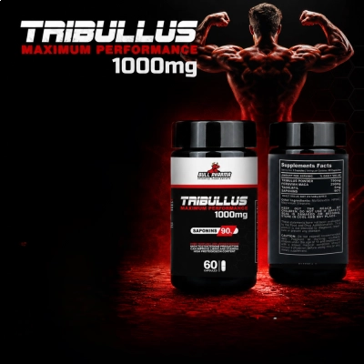 Tribulus 1000mg, 60 Cápsulas, Bull Pharma