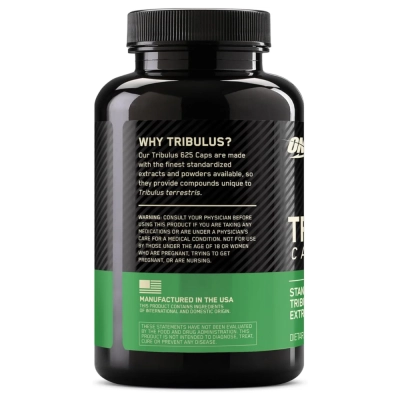 Tribulus Terrestris, 625mg, 100 comprimidos, Optimum Nutrition
