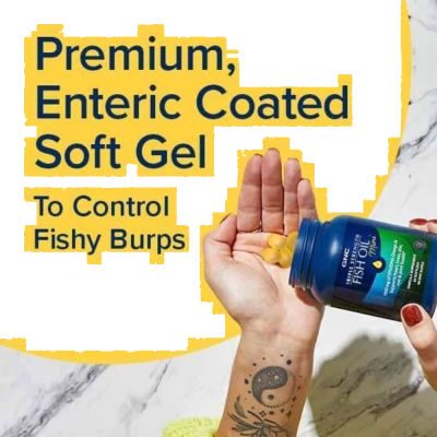 Triple Strength, Fish Oil, Omega 3, Mini Cápsulas - GNC