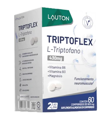 Triptoflex Triptofano, 215mg, 60 Comprimidos, Lauton Nutrition