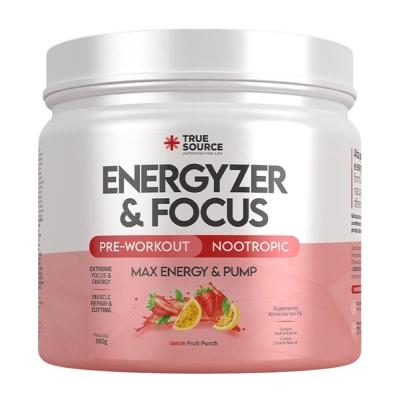 True Energyzer & Focus, Sabores, True Source