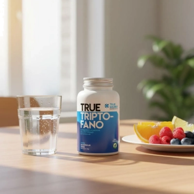 True Triptofano, 400mg, 60 Cápsulas, True Source