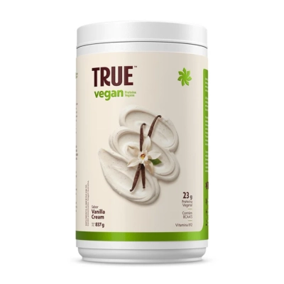 True Vegan, Proteína Vegana, 837g Sabor Banoffee Crispy, True Source