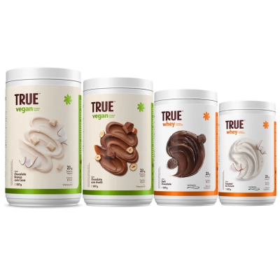 True Whey, Hidrolisado e Isolado, 837g, Sabores, True Source