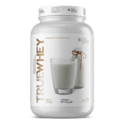 True Whey, Hidrolisado e Isolado, 837g, Sabores, True Source