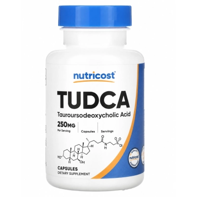 TUDCA 250mg, Cápsulas Opções, Nutricost