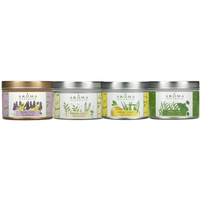 Vela em Lata, Diversos Aromas, 79,38g, Aroma Naturals