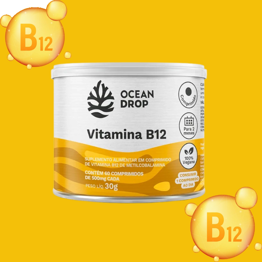 Vitamina B-12, 60 Comprimido, Ocean Drop