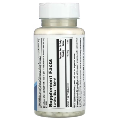 Vitamina K 100mcg, 100 Comprimidos, KAL