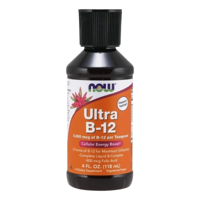 Vitamina Ultra B12, 5000mcg, Now