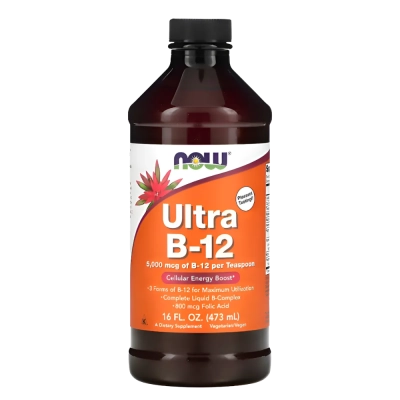 Vitamina Ultra B12, 5000mcg, Now