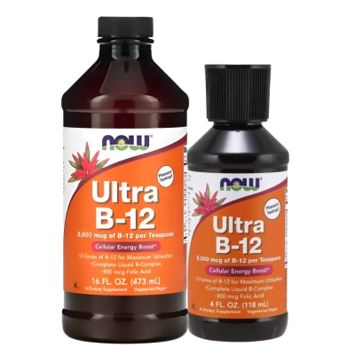 Vitamina Ultra B12, 5000mcg, Now