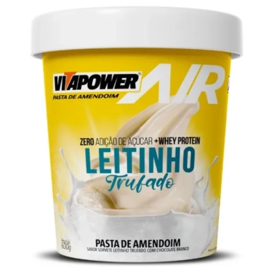 Vitapower Pasta de Amendoim, Sabores, 280g ou 600g, Vitafor