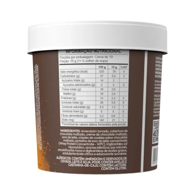 Vitapower Pasta de Amendoim, Sabores, 280g, Vitafor