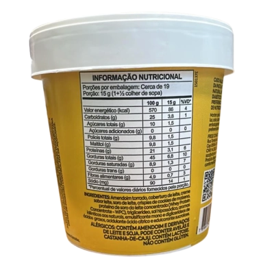 Vitapower Pasta de Amendoim, Sabores, 280g, Vitafor