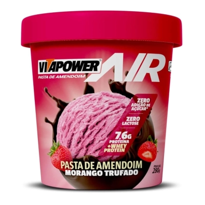 Vitapower Pasta de Amendoim, Sabores, 280g ou 600g, Vitafor