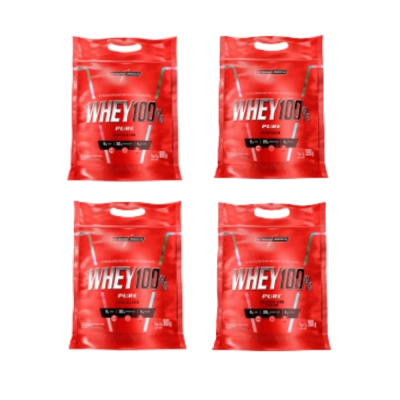 Whey 100% Pure,  Sabores, 900g, IntegralMedica