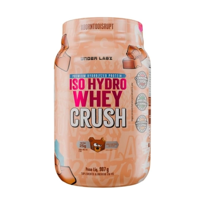 Whey Crush Iso Hidro, Sabor Morango 907g- Under Labz