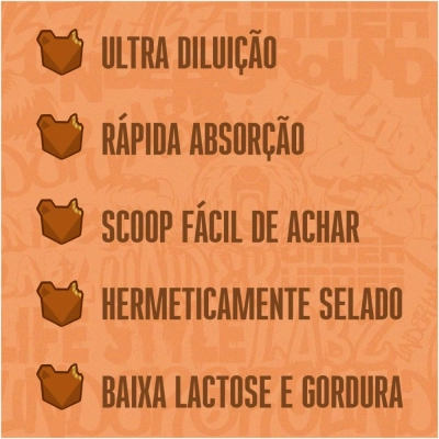 Whey Crush Iso Hidro, Sabor Morango 907g- Under Labz