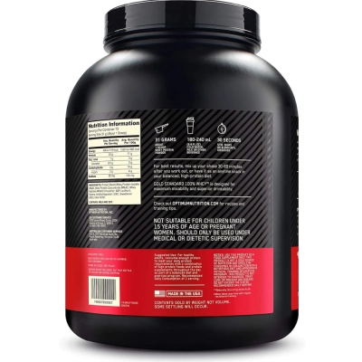 Whey Gold Standard 100%, 2.27kg, Sabores, Optimum Nutrition