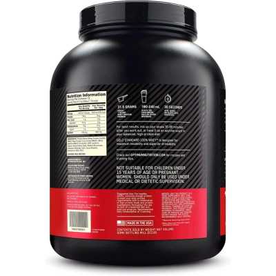 Whey Gold Standard 100%, 2.27kg, Sabores, Optimum Nutrition