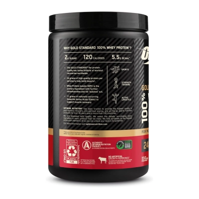 Whey Protein Gold Standard 100%, 310g, Sabores, Optimum Nutrition
