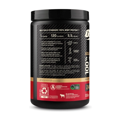 Whey Protein Gold Standard 100%, 310g, Sabores, Optimum Nutrition