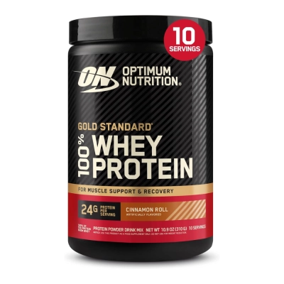 Whey Protein Gold Standard 100%, 310g, Sabores, Optimum Nutrition