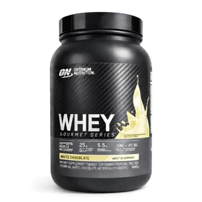 Whey Protein, Gourmet Series, Sabores, 900g, Optimum Nutrition